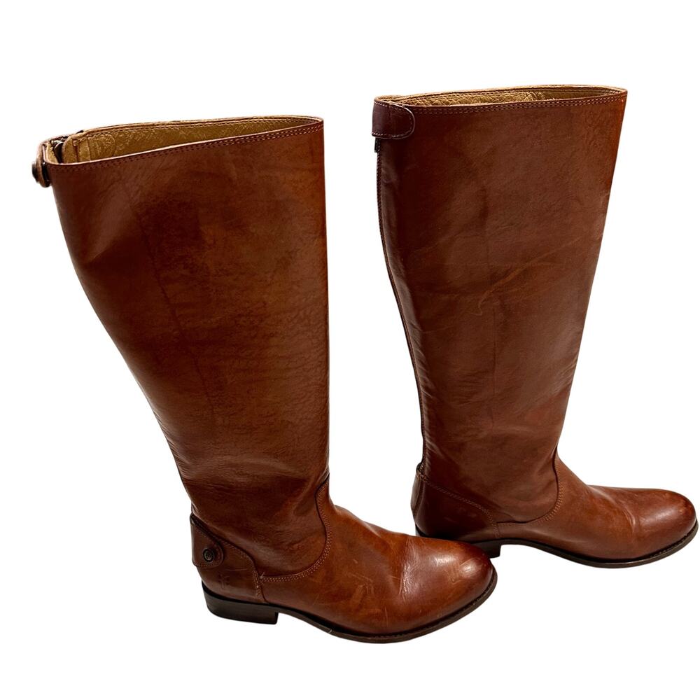Frye Riding Boot Campus 14L, 8, Saddle - Picture 3 of 13